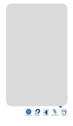 Legamaster Tableau blanc émaillé ESSENCE blanc, hauteur x largeur 2000 x 1195 mm