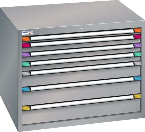 Thurmetall Armoire à tiroirs de 1005 mm de large, 7 tiroir(s)