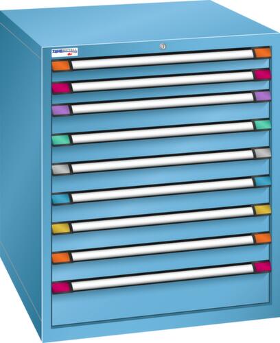 Thurmetall Armoire à tiroirs de 805 mm de large, 9 tiroir(s)