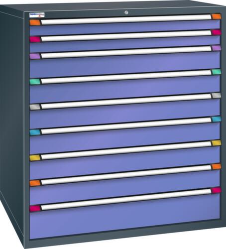 Thurmetall Armoire à tiroirs de largeur 1205 mm, 9 tiroir(s)