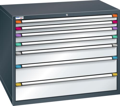 Thurmetall Armoire à tiroirs de largeur 1205 mm, 7 tiroir(s)