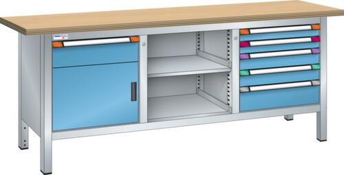 Thurmetall Établi, 6 tiroirs, 1 armoire, 1 tablette