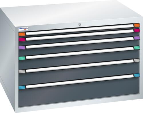 Thurmetall Armoire à tiroirs de largeur 1205 mm, 6 tiroir(s)