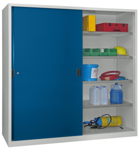 PAVOY Armoire à portes coulissantes pour bureau Basis