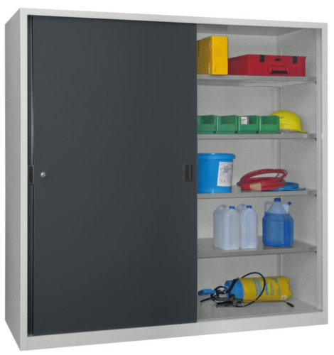 PAVOY Armoire à portes coulissantes pour bureau Basis