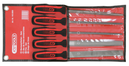 KS Tools Jeu de limes d'atelier
