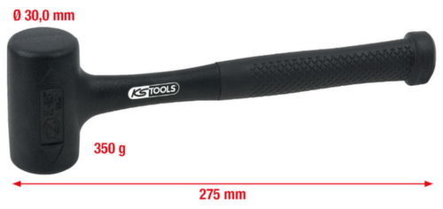 KS Tools Marteau sans recul à face souple