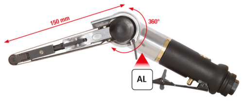 KS Tools Ponceuse à bande pneumatique