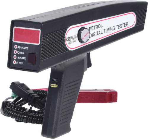 KS Tools Pistolet d'allumage numérique (stroboscope) avec affichage LED