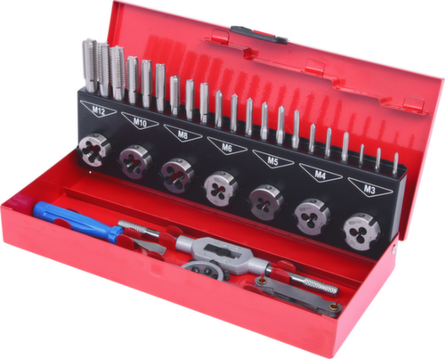 KS Tools Jeu d'outils de filetage en acier inoxydable
