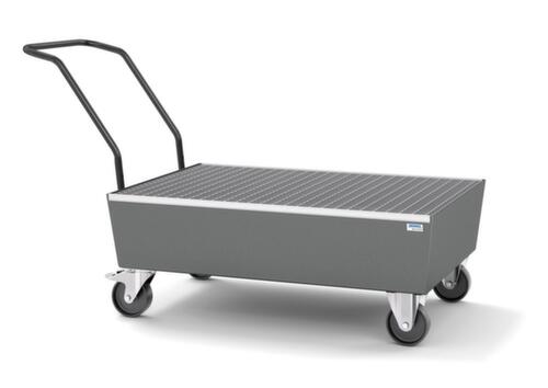 Bac de rétention mobile pro-line avec roulettes ESD