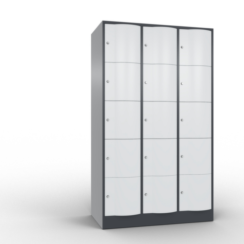 C+P armoire multicases Resisto, 15 compartiments
