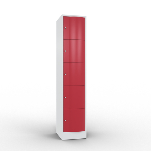 C+P armoire multicases Resisto, 5 compartiments