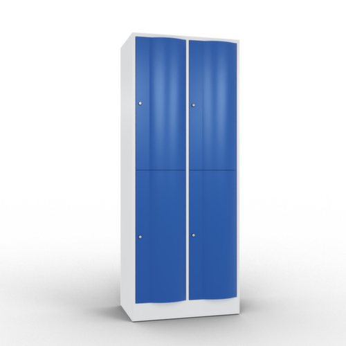 C+P armoire multicases Resisto, 4 compartiments