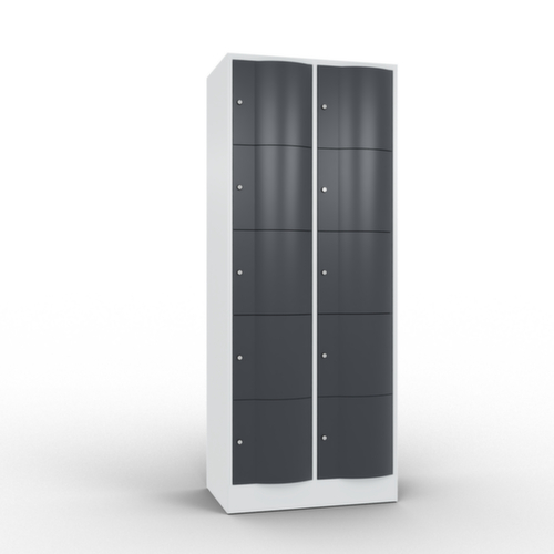 C+P armoire multicases Resisto, 10 compartiments
