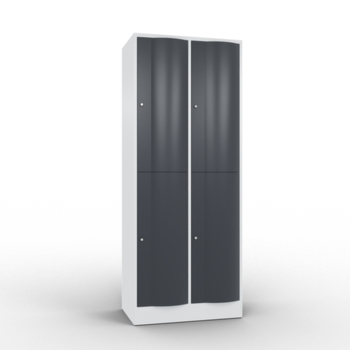 C+P armoire multicases Resisto, 4 compartiments