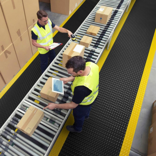 Tapis de sol antifatigue Amsterdam, longueur x largeur 910 x 600 mm