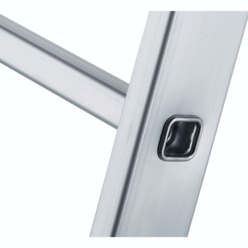 ZARGES Échelle d'appui à échelons Alto L en métal léger, 20 échelons