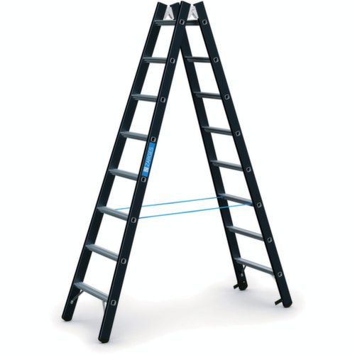 ZARGES L' escabeau Z600 à barreaux peut être chargé jusqu'à 250 kg