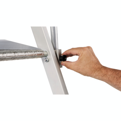 ZARGES Escabeau grande hauteur ZAP NEO S avec main courante rabattable