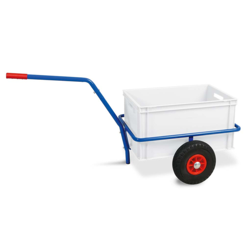Chariot à main avec boîte en plastique amovible, force 200 kg