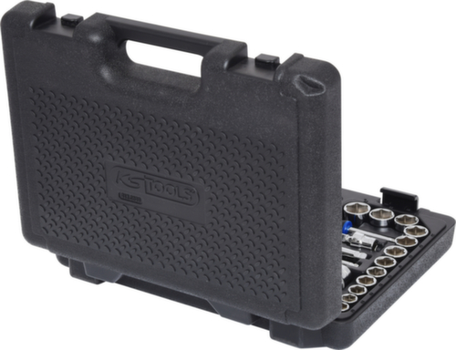 KS Tools Jeu de douilles 1/4"+3/8" CHROMEplus