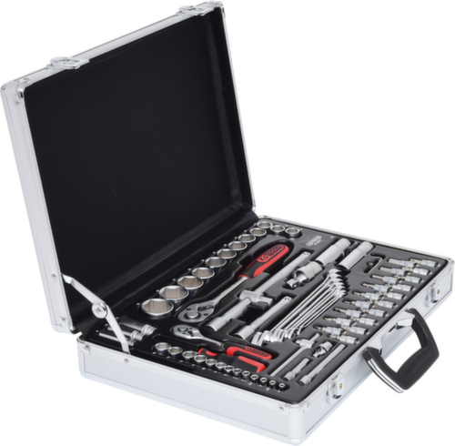 KS Tools Jeu de clés à douille 1/4"+1/2"