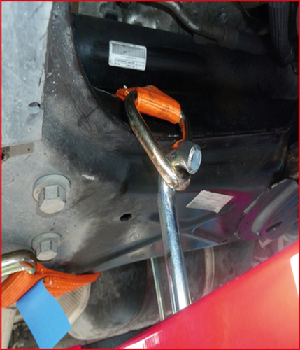 KS Tools Jeu de traverses universelles de support moteur