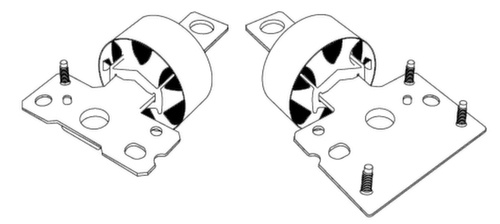 KS Tools Jeu d'outils pour roulements silencieux