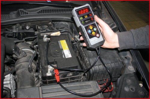 KS Tools Testeur de batterie numérique 12V
