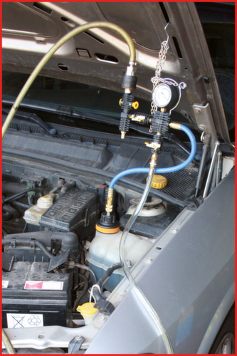 KS Tools MASTER Kit de service de diagnostic du système de refroidissement