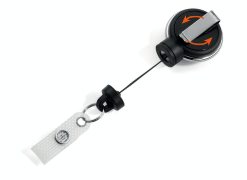 Durable enrouleur EXTRA STRONG pour porte-badge