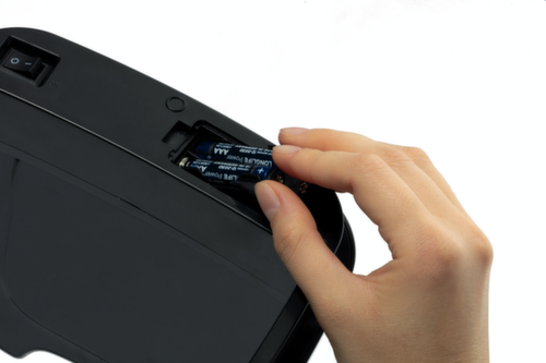 Durable Poubelle à capteur NO TOUCH en acier inoxydable, 6 l, argent métallique