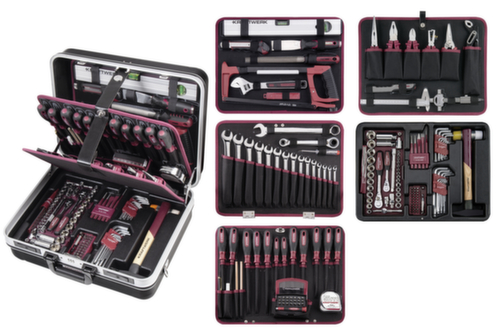 KRAFTWERK® Coffret à outils professionnel en ABS