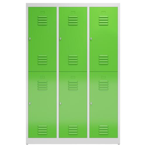 Armoire vestiaire à deux niveaux ClassiX, largeur de compartiment 395 mm