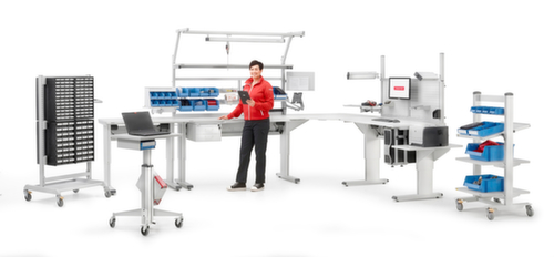 Treston Goulotte de câbles pour poste de travail