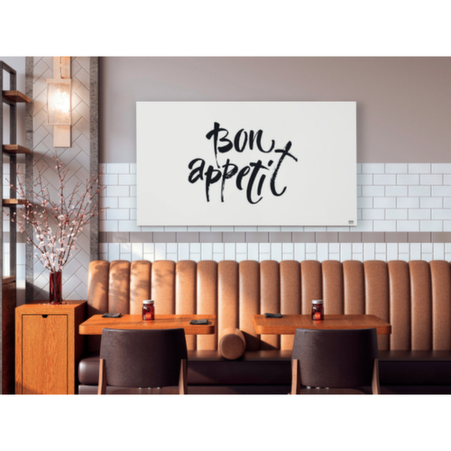 nobo Tableau en verre Impression Pro, hauteur x largeur 711 x 1264 mm