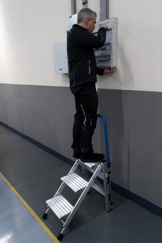Krause Marchepied pliant STABILO® Professional avec étrier de sécurité