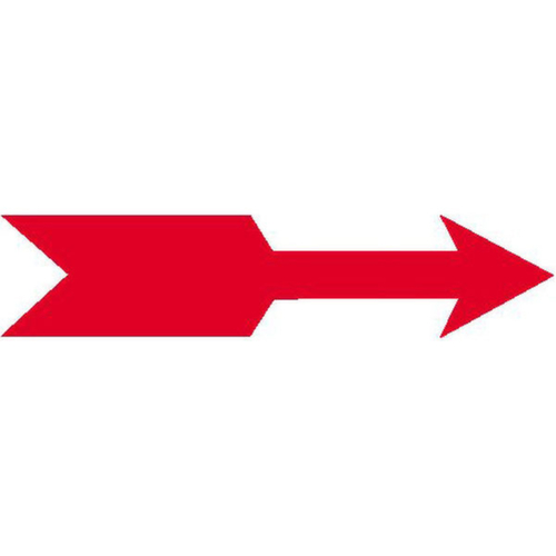 étiquette autocollante avec flèche directionnelle SafetyMarking®, PVC