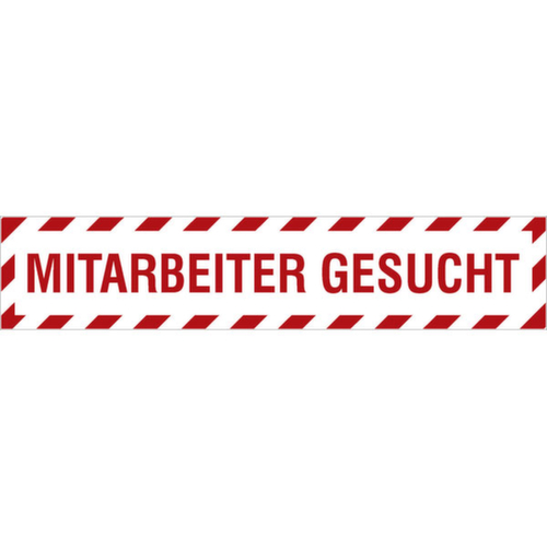 panneau indicateur pour véhicules automobiles SafetyMarking®, « Recherche collaborateur »