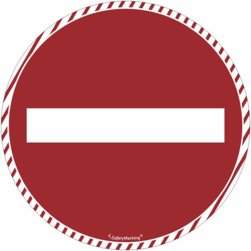 symbole de marquage au sol SafetyMarking®, Passage interdit