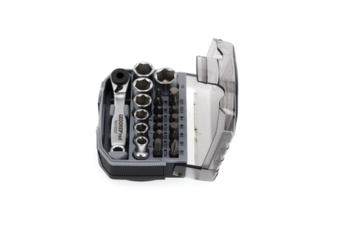GEDORE R49005023 Jeu de clés à douilles 1/4" 6-13mm +embouts 23 pièces