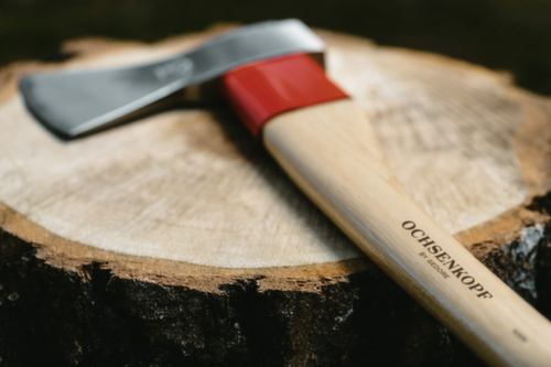 OX 620 H-1257 Hache-forêt universelle en or ROTBAND-PLUS 1250 g