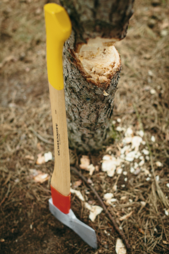 OX 620 H-1257 Hache-forêt universelle en or ROTBAND-PLUS 1250 g