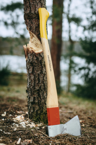 OX 620 H-1257 Hache-forêt universelle en or ROTBAND-PLUS 1250 g