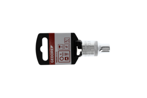 R61000806 Douille 1/2" 6 pans 8 mm Longueur 38 mm