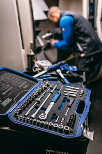 GEDORE 19 BMC 20 Jeu de clés à douille 1/4"+1/2