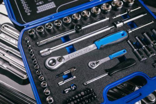 GEDORE 19 BMC 20 Jeu de clés à douille 1/4"+1/2