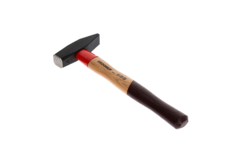 Marteau de serrurier GEDORE 600 H-600 ROTBAND-PLUS avec manche en hickory