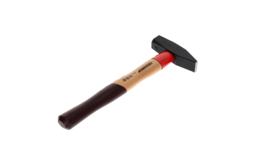 Marteau de serrurier GEDORE 600 H-600 ROTBAND-PLUS avec manche en hickory